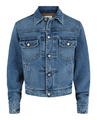 Bally Denim Jacket In Blue
