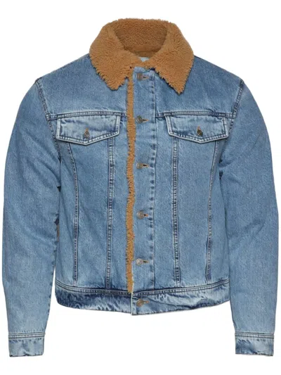 Bally Blue Faded Denim Jacket