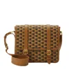 Bally Pennant Messenger Bag In Desert Tpu In Beige