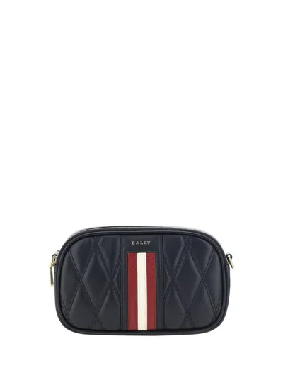 Bally Diamond Mini Shoulder Bag In Black