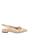 Bally Dianet Slingback Flats In Multi