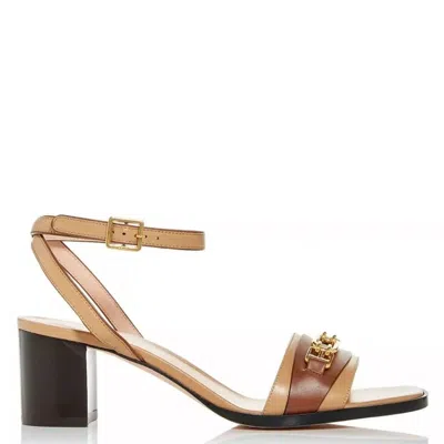 Bally Dossy 55 Block Heel Sandals In Brown