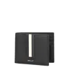 Bally Logo-print Leather Wallet In Black