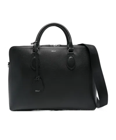 BALLY DOUBLE HANDLE SHOULDER BAG