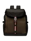 Bally Drawstring Backpack In Brown