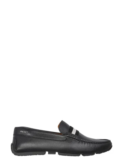 Bally Driver Pearce Loafers In Black