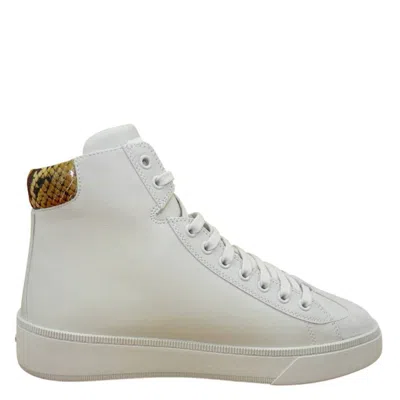 Bally Dusty White Randy Mid High-top Sneakers