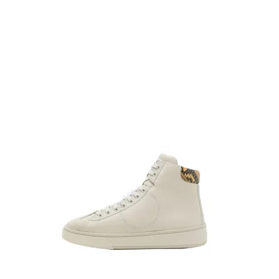 Bally Dusty White Randy Mid High-top Sneakers