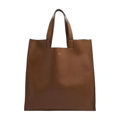 Bally Easy Tote Bag In Brown