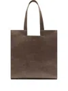 Bally Easy Tote Bag In Brown