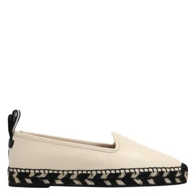BALLY EDDHIE LEATHER ESPADRILLES, BRAND SIZE 36 ( US SIZE 5.5 )