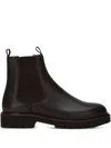 Bally Elasticated-panel Leather Chelsea Boots In Black