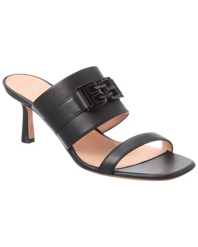 Bally Elia 65 Leather Sandal In Black