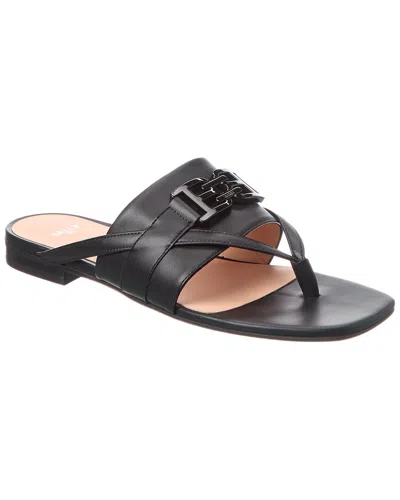 Bally Elia Leather Sandal In Black