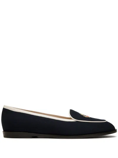 Bally Elite Ballerina Shoes In Blue
