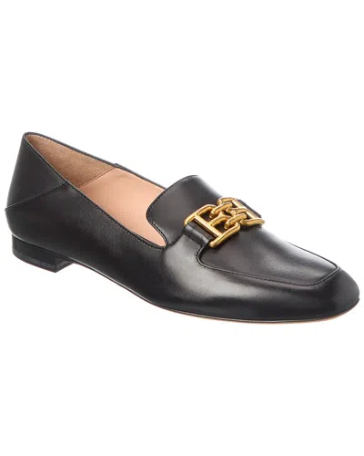 Bally Ellah Leather Loafer In Black