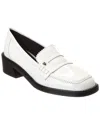 Bally Elly 35 Patent Loafer In White