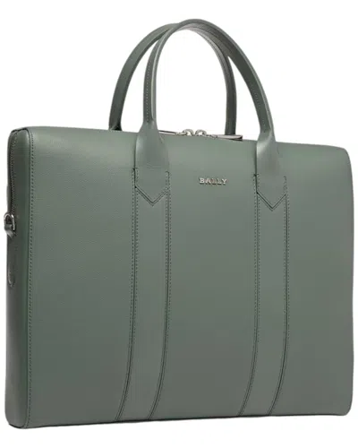 Bally Elter 6303120 Sage Leather Business Bag