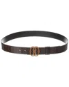 Bally Reversible And Adjustable Leather Belt In Brown