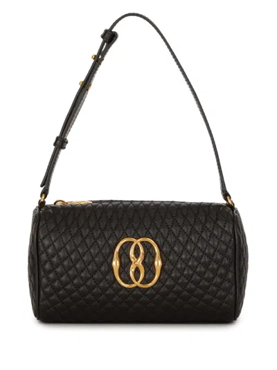 Bally Emblem Shoulder Bag In Schwarz