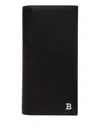 Bally Embossed Leather Wallet In Black