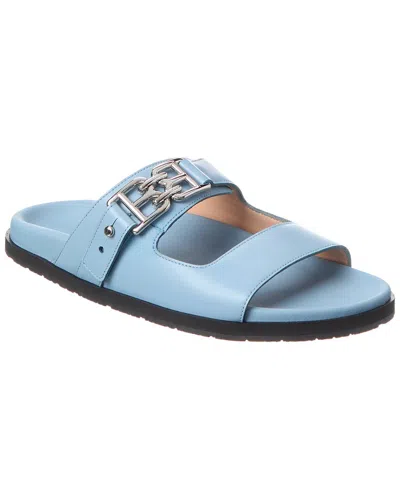 Bally Emma Leather Sandal In Blue