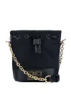 Bally Crossbody Bags With Adjustable Chain Strap In Blue