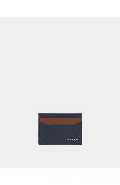Bally Essential Card Holder In Blue