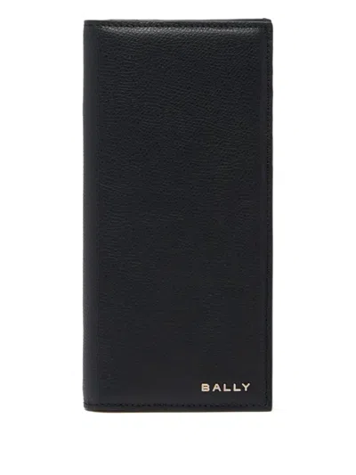 Bally Essential Continental Logo Wallet In Black
