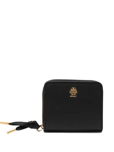 Bally Essential Logo-plaque Wallet In Black