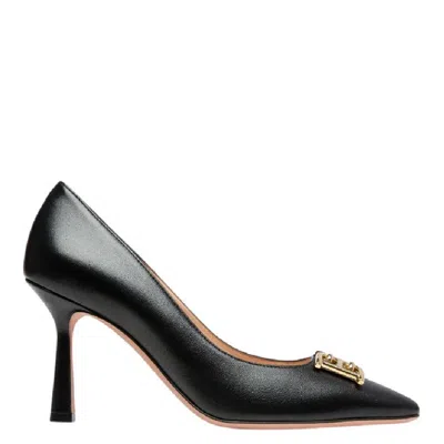 Bally Evanca 85 Leather Pumps In Black