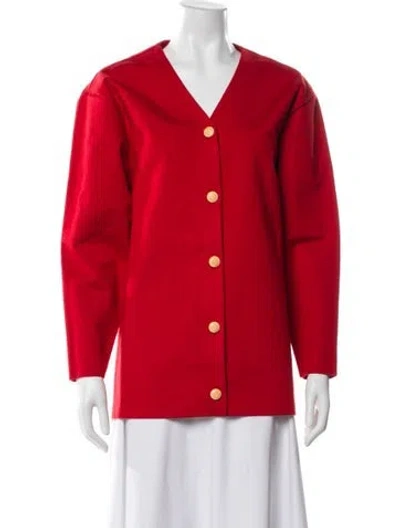Pre-owned Bally Evening Jacket W/ Tags In Red