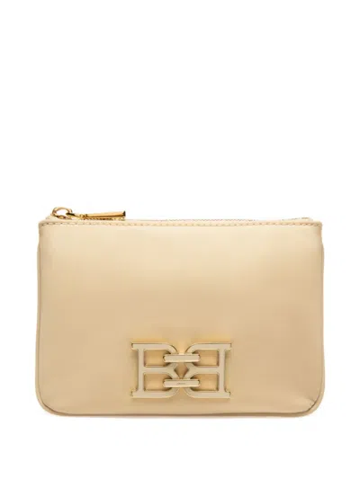 Bally Evod Logo-plaque Leather Wallet In Neutral
