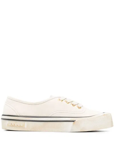 BALLY FADED SUEDE LOW-TOP SNEAKERS