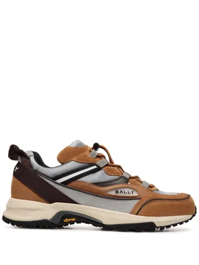 Bally Faster Sneakers In Brown