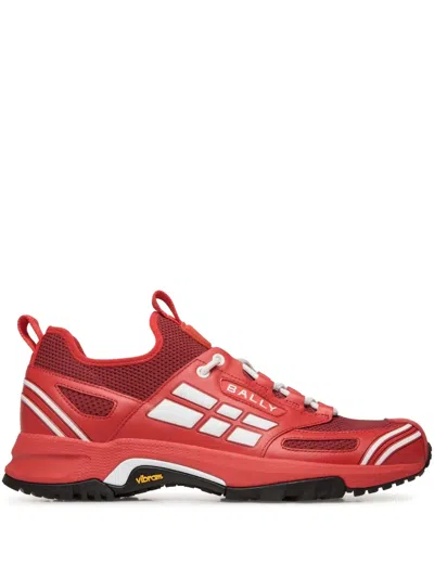Bally Faster Sneakers In Red
