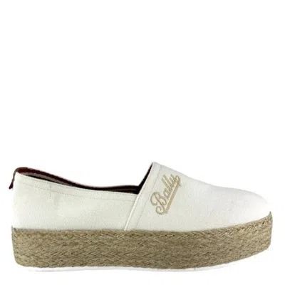 Bally Felly Logo Cotton Espadrilles In Multi