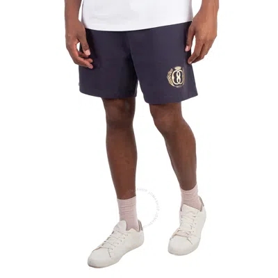 BALLY BALLY FELPA LOGO PRINT TRACK SHORTS