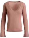 Bally Fine-knit Cashmere Jumper In Pink