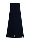 Bally Fisherman's-motif Wool Scarf In Black