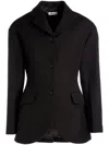 Bally Wool Blazer In Black