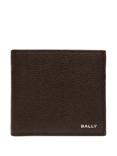 Bally Flag Bifold Wallet In Brown