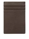 Bally Flag Card Holder In Brown