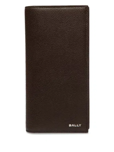 Bally Flag Wallet In Brown