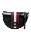 Bally Flap Shoulder Bag In Black