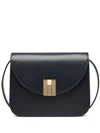 Bally Flap Shoulder Bag In Black