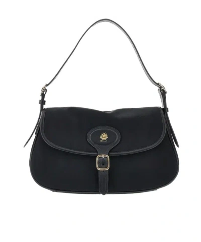 BALLY FLAP TOTE BAG