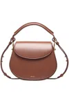 Bally Flap Two-way Shoulder Bag In Brown