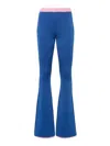 Bally Flared Trousers In Blue