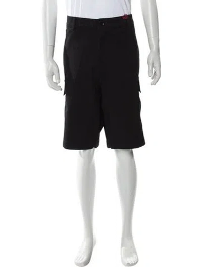 Pre-owned Bally Flat Front Shorts W/ Tags In Black